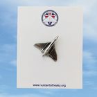 Vulcan Pin Badge - Nickel Plated - Diamond Anniversary Edition